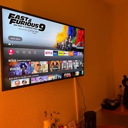 Naehe Frankfurt Messe Mit Netflix Und Balkon شقة