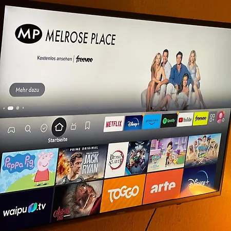 アパート Naehe Frankfurt Messe Mit Netflix Und Balkon フランクフルト