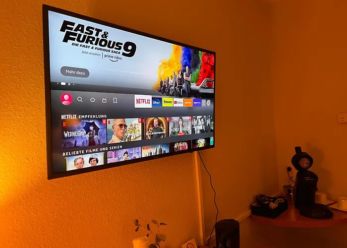 Naehe Frankfurt Messe Mit Netflix Und Balkon Апартаменты